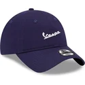 kepure-islenkta-tamsiai-melyna-reguliuojamas-9twenty-vespa-piaggio-new-era
