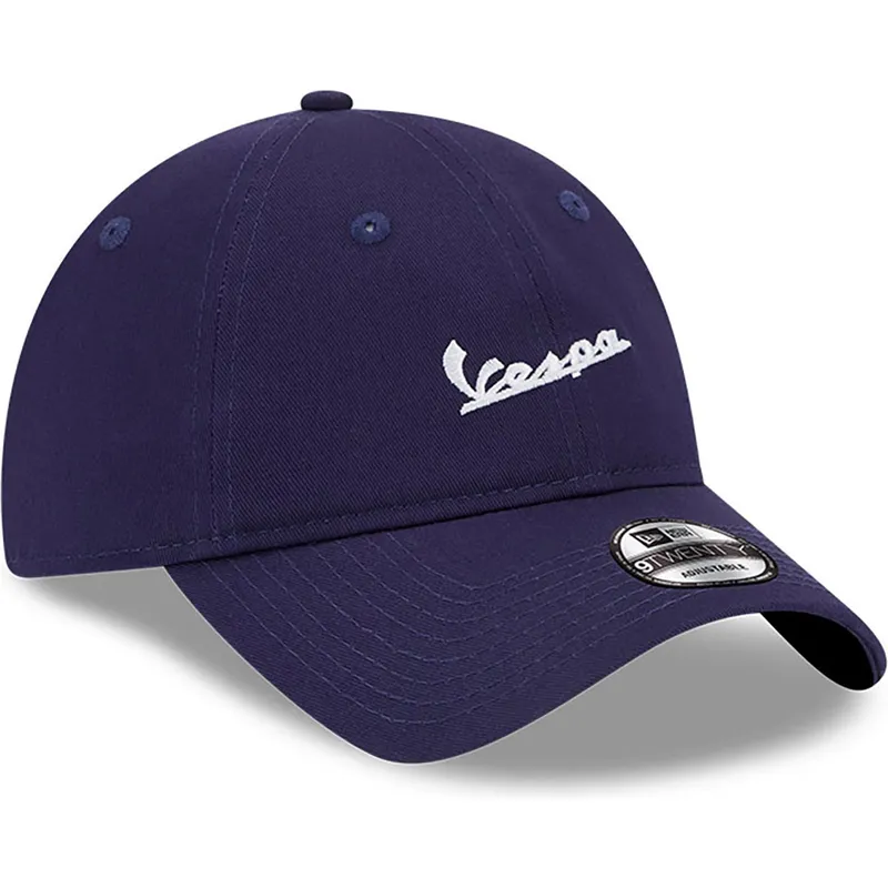 kepure-islenkta-tamsiai-melyna-reguliuojamas-9twenty-vespa-piaggio-new-era