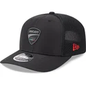 czarna-czapka-trucker-9fifty-stretch-snap-ripstop-ducati-motor-motogp-od-new-era