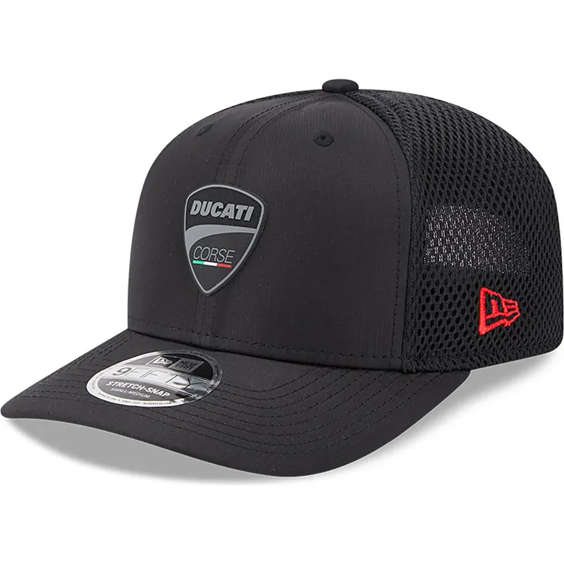 kepure-islenkta-juoda-snapback-9fifty-stretch-snap-ripstop-ducati-motor-motogp-new-era