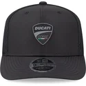 czarna-czapka-trucker-9fifty-stretch-snap-ripstop-ducati-motor-motogp-od-new-era