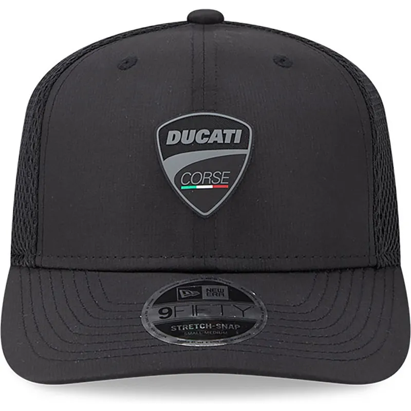 kepure-islenkta-juoda-snapback-9fifty-stretch-snap-ripstop-ducati-motor-motogp-new-era