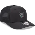 czarna-czapka-trucker-9fifty-stretch-snap-ripstop-ducati-motor-motogp-od-new-era