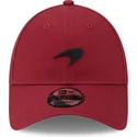 kepure-islenkta-raudona-reguliuojamas-9forty-seasonal-mclaren-racing-formula-1-new-era