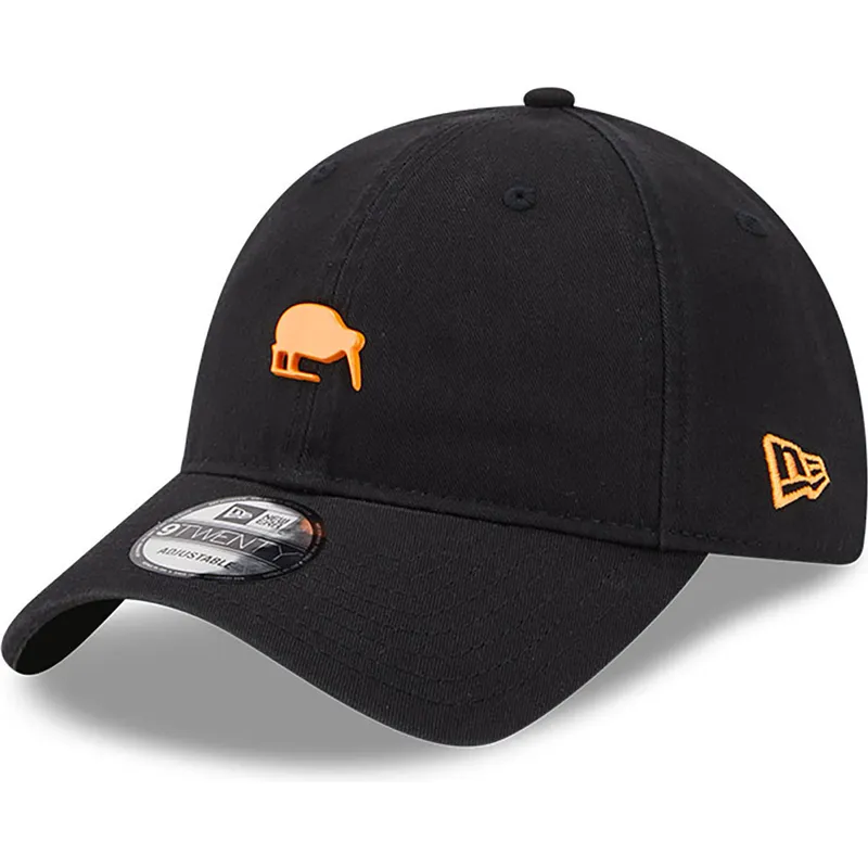 kepure-islenkta-juoda-reguliuojamas-9twenty-heritage-pin-badge-mclaren-racing-formula-1-new-era kepure-islenkta-juoda-reguliuojamas-9twenty-heritage-pin-badge-mclaren-racing-formula-1-new-era