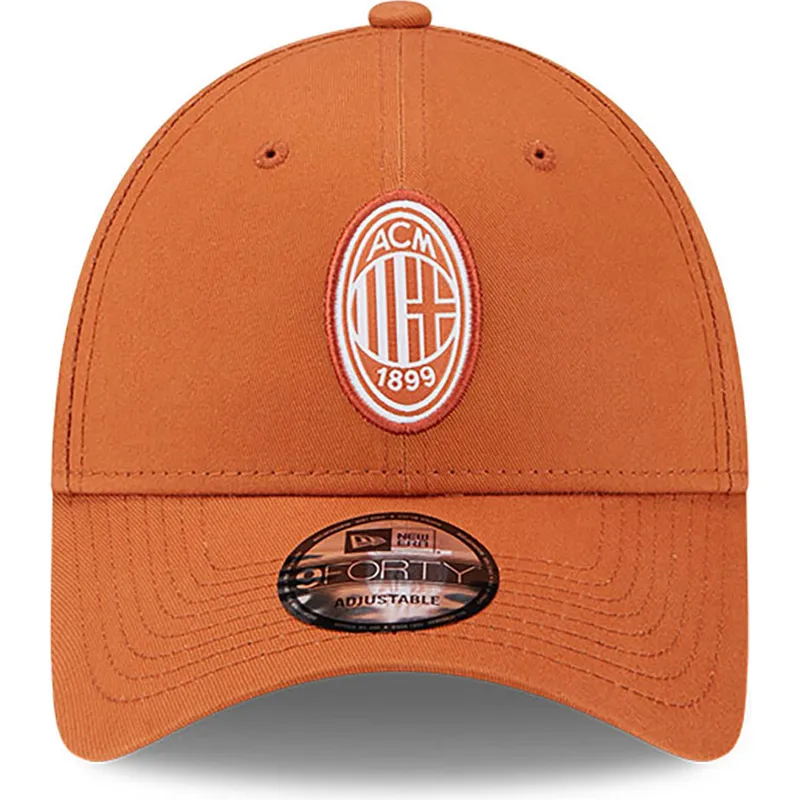 kepure-islenkta-oranzine-reguliuojamas-9forty-seasonal-ac-milan-serie-a-new-era