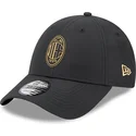 cap-islenkta-black-adjustable-strap-dorado-9forty-ac-milan-serie-a-new-era