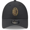 cap-islenkta-black-adjustable-strap-dorado-9forty-ac-milan-serie-a-new-era