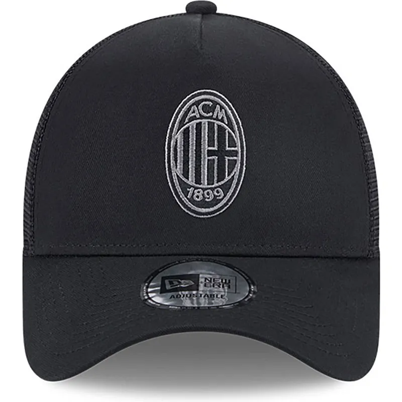 kepure-islenkta-juoda-snapback-a-frame-core-ac-milan-serie-a-new-era