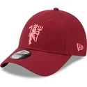kepure-islenkta-raudona-reguliuojamas-9forty-seasonal-manchester-united-football-club-premier-league-new-era