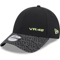 kepure-islenkta-juoda-reguliuojamas-9forty-reflective-visor-valentino-rossi-vr46-motogp-new-era