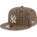 kepure-plokscia-ruda-priglundanti-59fifty-harris-tweed-new-york-yankees-mlb-new-era