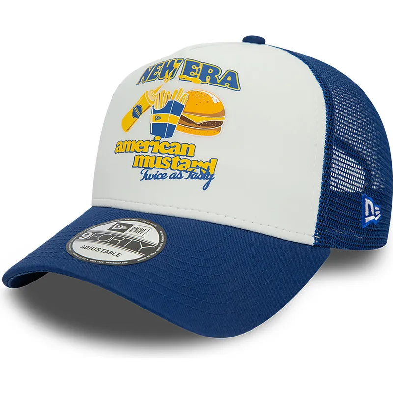 kepure-islenkta-melyna-snapback-mustard-a-frame-food-new-era kepure-islenkta-melyna-snapback-mustard-a-frame-food-new-era