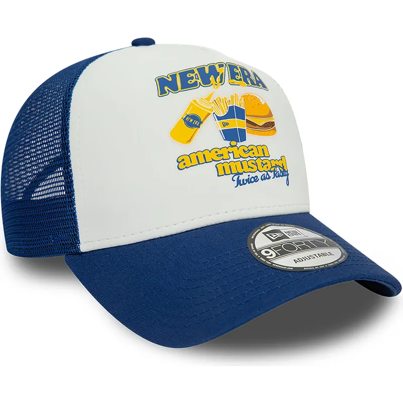 kepure-islenkta-melyna-snapback-mustard-a-frame-food-new-era kepure-islenkta-melyna-snapback-mustard-a-frame-food-new-era