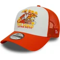 kepure-islenkta-oranzine-snapback-sauce-a-frame-food-new-era
