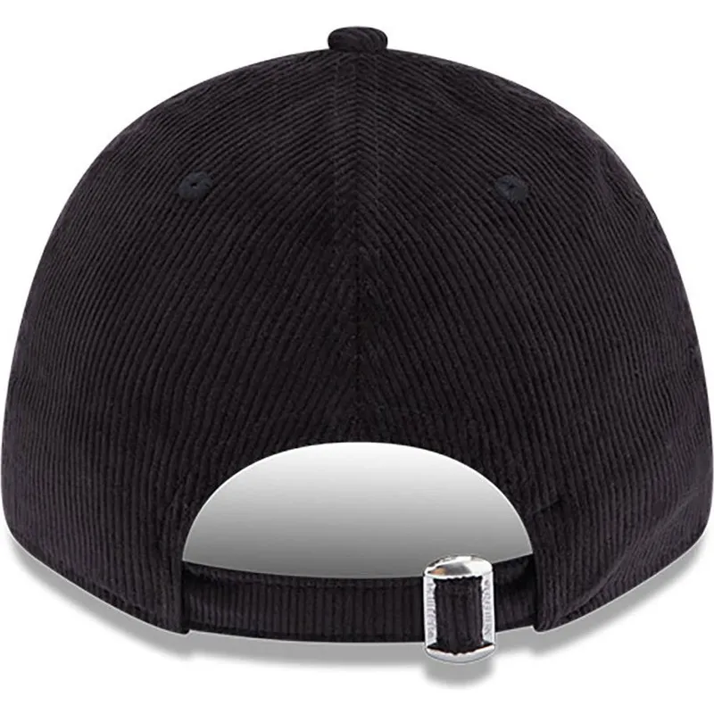 kepure-islenkta-juoda-reguliuojamas-9forty-cord-new-york-yankees-mlb-new-era
