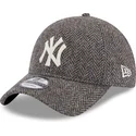 kepure-islenkta-pilka-reguliuojamas-9twenty-tweed-pack-new-york-yankees-mlb-new-era