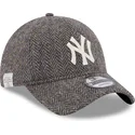 kepure-islenkta-pilka-reguliuojamas-9twenty-tweed-pack-new-york-yankees-mlb-new-era
