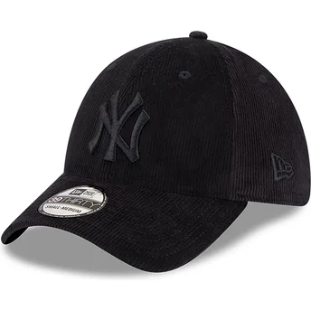 czarna-zakrzywiona-czapka-39thirty-cord-new-york-yankees-mlb-od-new-era