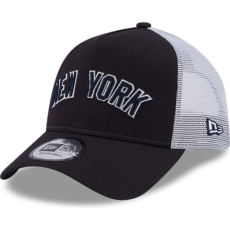 czapka-trucker-granatowa-a-frame-team-script-new-york-yankees-mlb-new-era