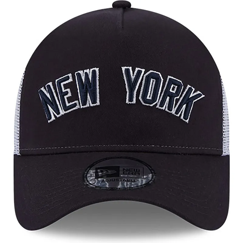 czapka-trucker-granatowa-a-frame-team-script-new-york-yankees-mlb-new-era