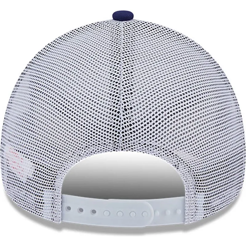 kepure-islenkta-melyna-snapback-a-frame-team-script-los-angeles-dodgers-mlb-new-era