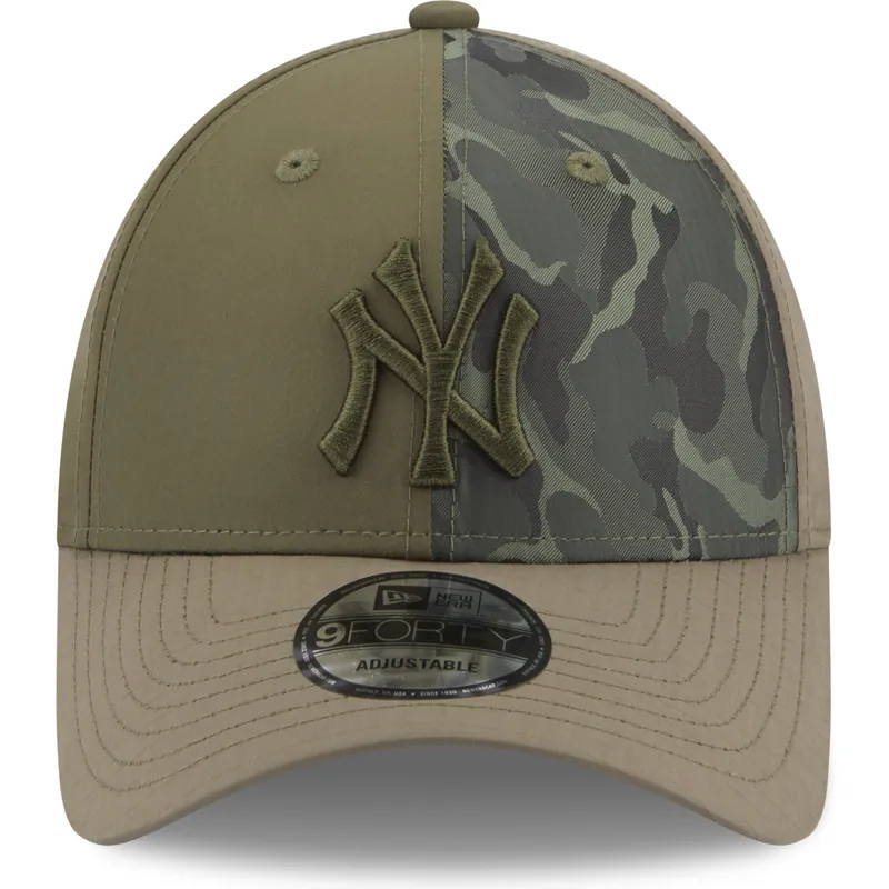 kepure-islenkta-zalia-reguliuojamas-9forty-multi-texture-new-york-yankees-mlb-new-era