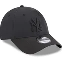 kepure-islenkta-juoda-reguliuojamas-9forty-multi-texture-new-york-yankees-mlb-new-era