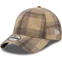 kepure-islenkta-ruda-reguliuojamas-9twenty-check-new-era