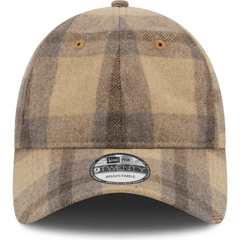 kepure-islenkta-ruda-reguliuojamas-9twenty-check-new-era