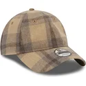 kepure-islenkta-ruda-reguliuojamas-9twenty-check-new-era