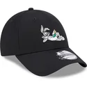 kepure-islenkta-juoda-reguliuojamas-9forty-bugs-bunny-looney-tunes-new-era