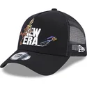 kepure-islenkta-juoda-snapback-a-frame-coyote-y-correcaminos-looney-tunes-new-era