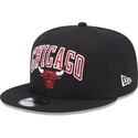 kepure-plokscia-juoda-snapback-9fifty-patch-chicago-bulls-nba-new-era