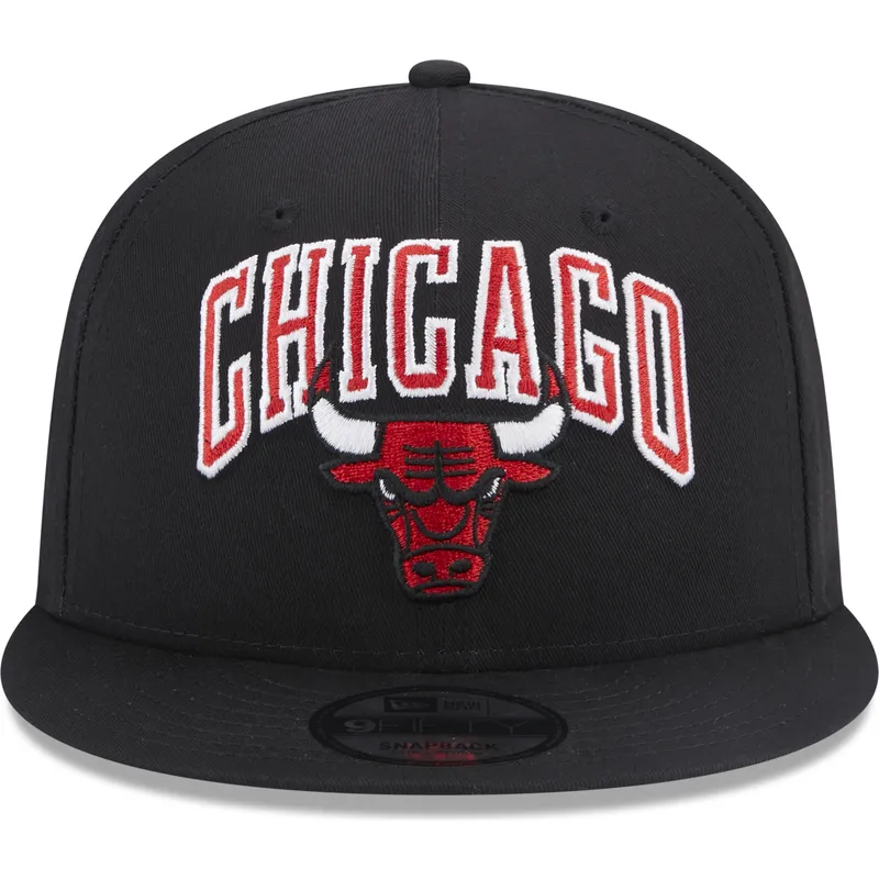 czarna-plaska-czapka-snapback-9fifty-patch-chicago-bulls-nba-new-era