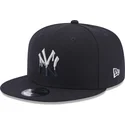 kepure-plokscia-tamsiai-melyna-snapback-9fifty-team-drip-new-york-yankees-mlb-new-era