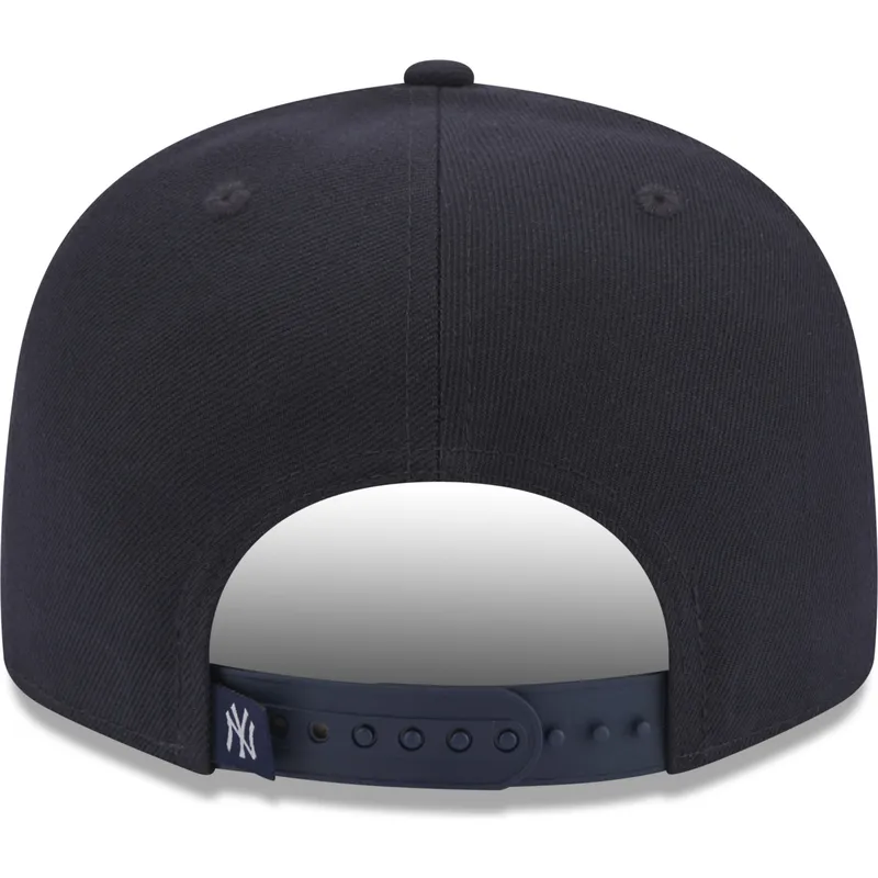 kepure-plokscia-tamsiai-melyna-snapback-9fifty-team-drip-new-york-yankees-mlb-new-era