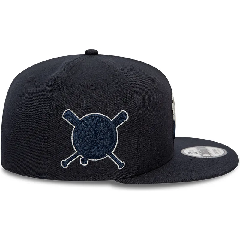 kepure-plokscia-tamsiai-melyna-snapback-9fifty-team-drip-new-york-yankees-mlb-new-era