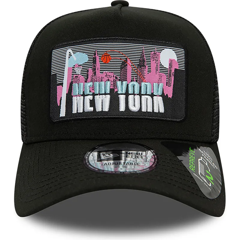 kepure-islenkta-juoda-snapback-a-frame-repreve-license-plate-new-york-new-era