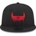 kepure-plokscia-juoda-snapback-9fifty-team-drip-chicago-bulls-nba-new-era