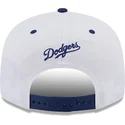 kepure-plokscia-melyna-snapback-9fifty-white-crown-patch-los-angeles-dodgers-mlb-new-era
