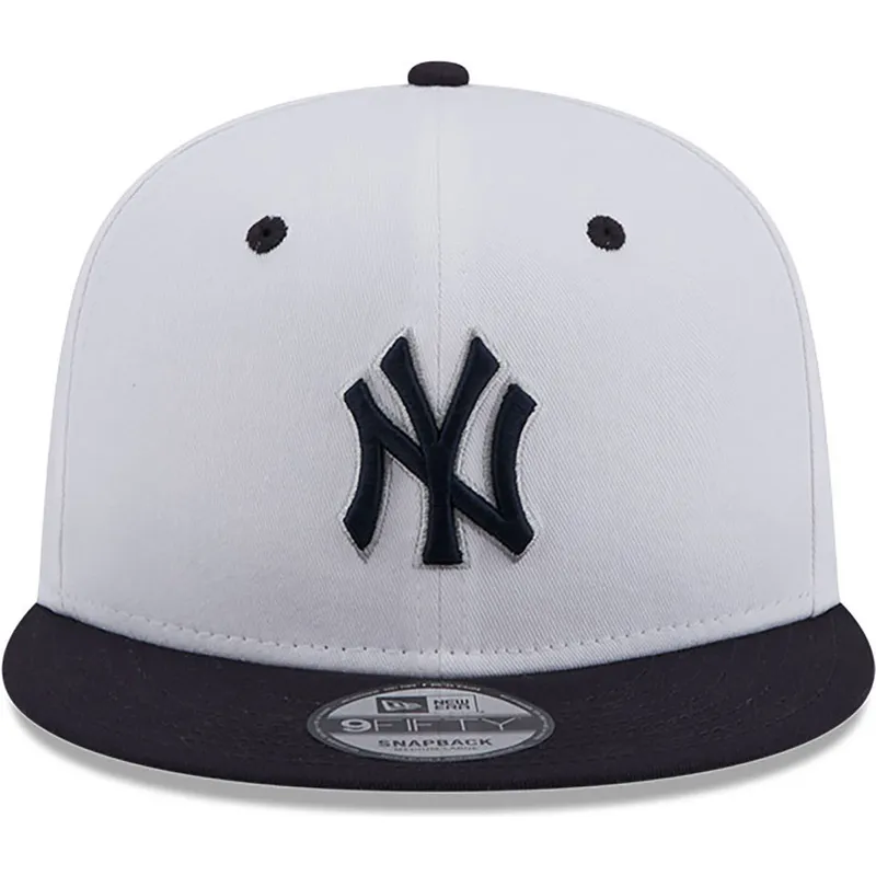 kepure-plokscia-tamsiai-melyna-snapback-9fifty-white-crown-patch-new-york-yankees-mlb-new-era