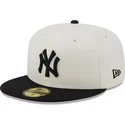 kepure-plokscia-balta-priglundanti-59fifty-championships-new-york-yankees-mlb-new-era