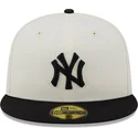 kepure-plokscia-balta-priglundanti-59fifty-championships-new-york-yankees-mlb-new-era