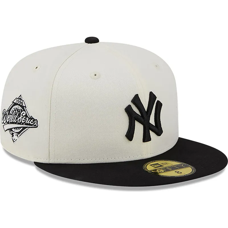 kepure-plokscia-balta-priglundanti-59fifty-championships-new-york-yankees-mlb-new-era