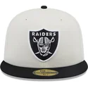 kepure-plokscia-balta-priglundanti-59fifty-championships-las-vegas-raiders-nfl-new-era