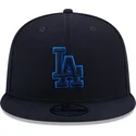 kepure-plokscia-tamsiai-melyna-snapback-9fifty-repreve-los-angeles-dodgers-mlb-new-era