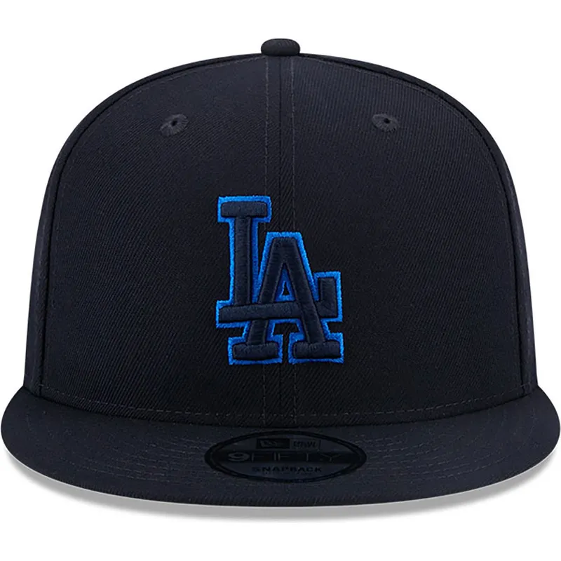 kepure-plokscia-tamsiai-melyna-snapback-9fifty-repreve-los-angeles-dodgers-mlb-new-era