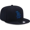 kepure-plokscia-tamsiai-melyna-snapback-9fifty-repreve-los-angeles-dodgers-mlb-new-era