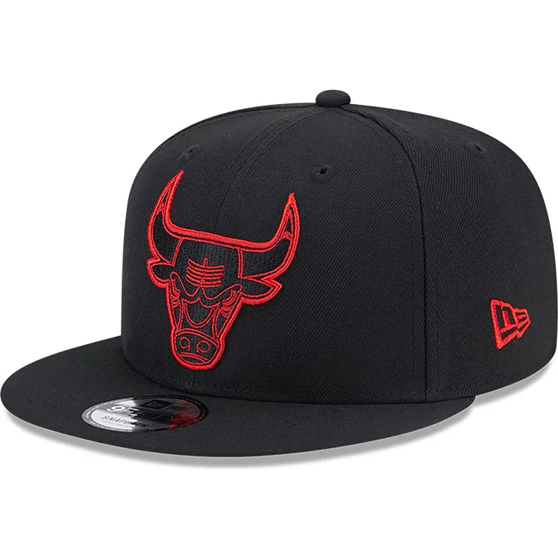 kepure-plokscia-juoda-snapback-9fifty-repreve-chicago-bulls-nba-new-era